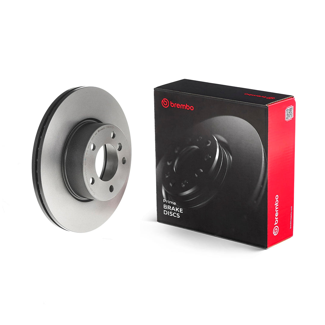 Brembo 09.B337.21 Vordere Bremsscheibe mit UV Lackierung Single, Single