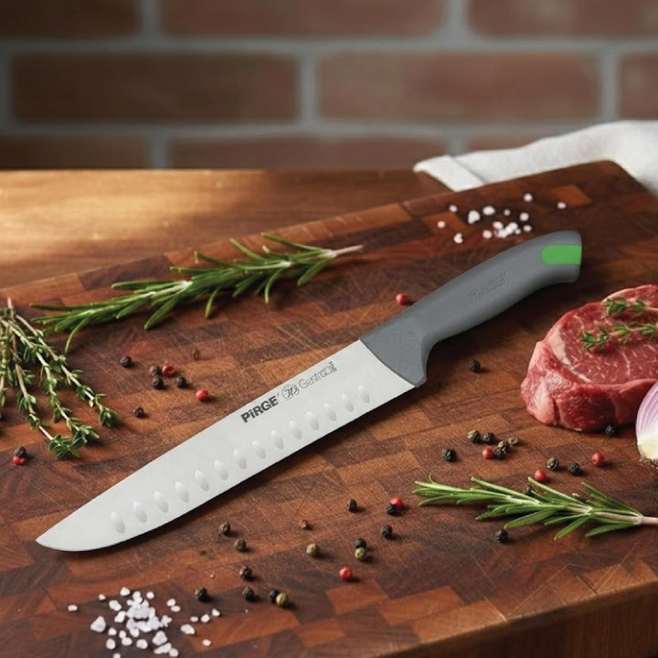 Pirge Gastro Metzgermesser 21 cm Kullenschliff Schlachtermesser - Fleischermesser - Stechmesser - Sc