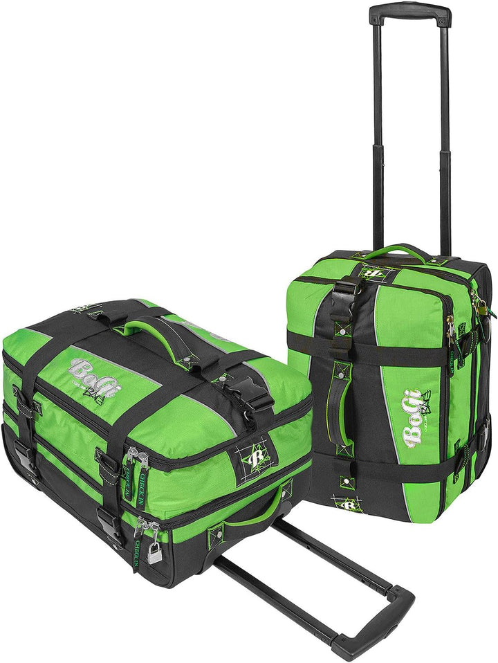 BoGi Bag BoGi Bag Koffer, 52 cm, 40 Liter, grün/schwarz Grün / Schwarz
