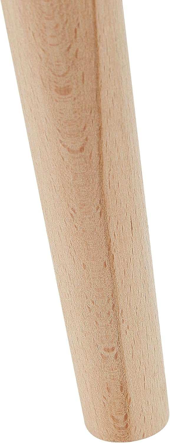 Runder Blumenbehälter in Hellbraun 3 Holzbeinen Elefantenmotiv ⌀ 25 cm Achilio
