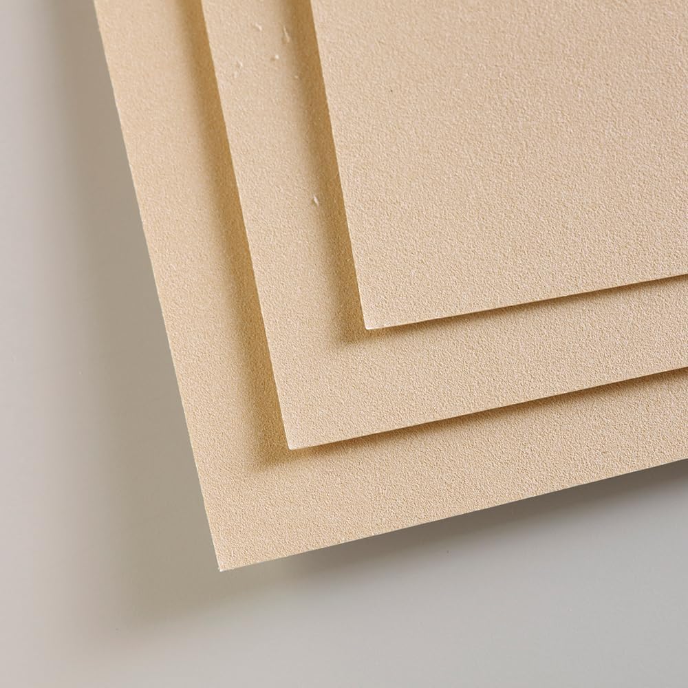 Clairefontaine 96054C - Zeichenblock Pastelmat, geleimt, 12 Bogen 30x40cm, 360g, ideal für Trockente