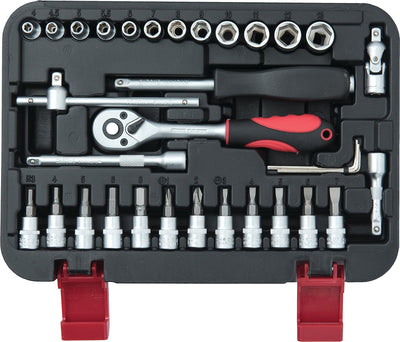 Connex Steckschlüsselsatz 1/4", 33-teilig, 1 Stück, COX580133