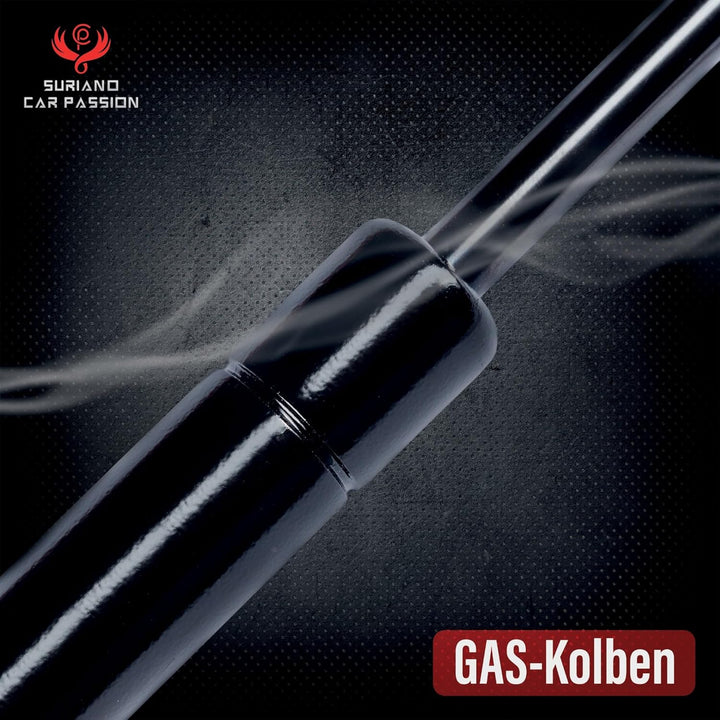 Gasdruckfeder Heckklappe kompatibel mit Fiat Punto 3-Türer II Baureihe (188) ab 1999 Heckklappendämp