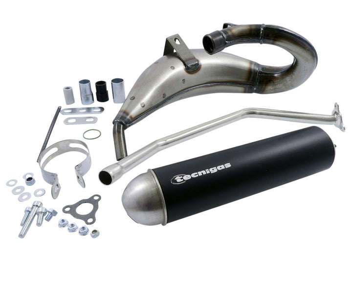 Auspuff Tecnigas E-NOX Steel Peugeot XP6 Rieju MRX RR RRX SMX Spike 2 50 AM6