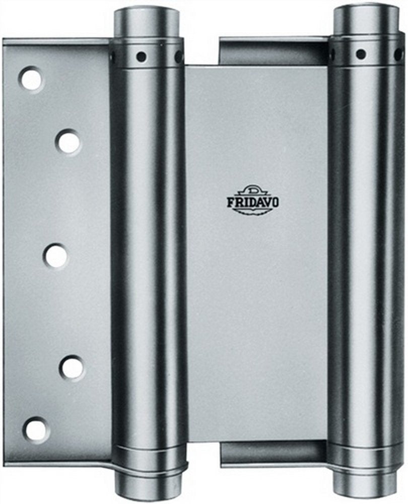 Spiralfeder-Pendeltürband Modell M Gr.36 Länge 150mm Stahl blank doppelt wirkend