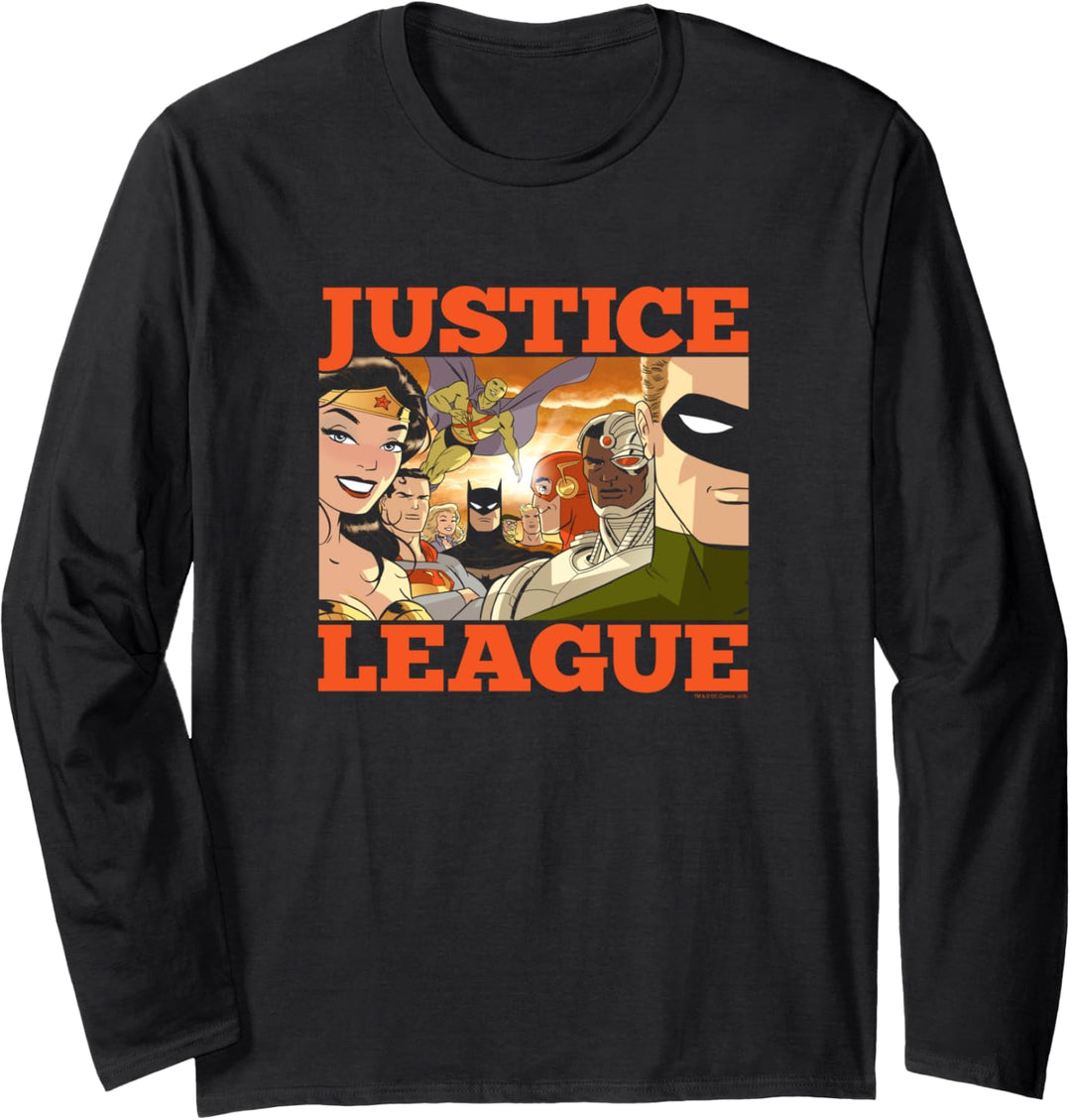 Justice League New Dawn Group Langarmshirt