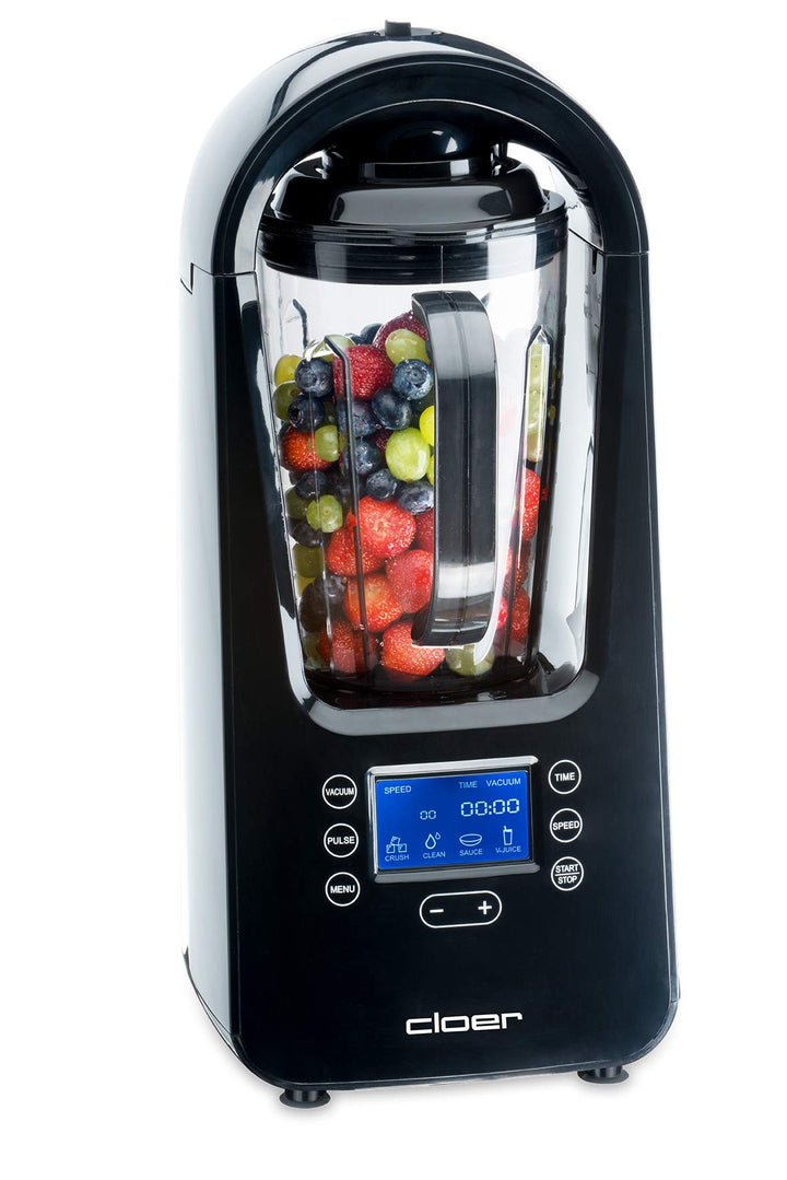 Cloer 6980 Vakuum Standmixer / 800 Watt / 21.000 U/Min. / inkl. Vorratsbehälter/Vakuumventil/Automat