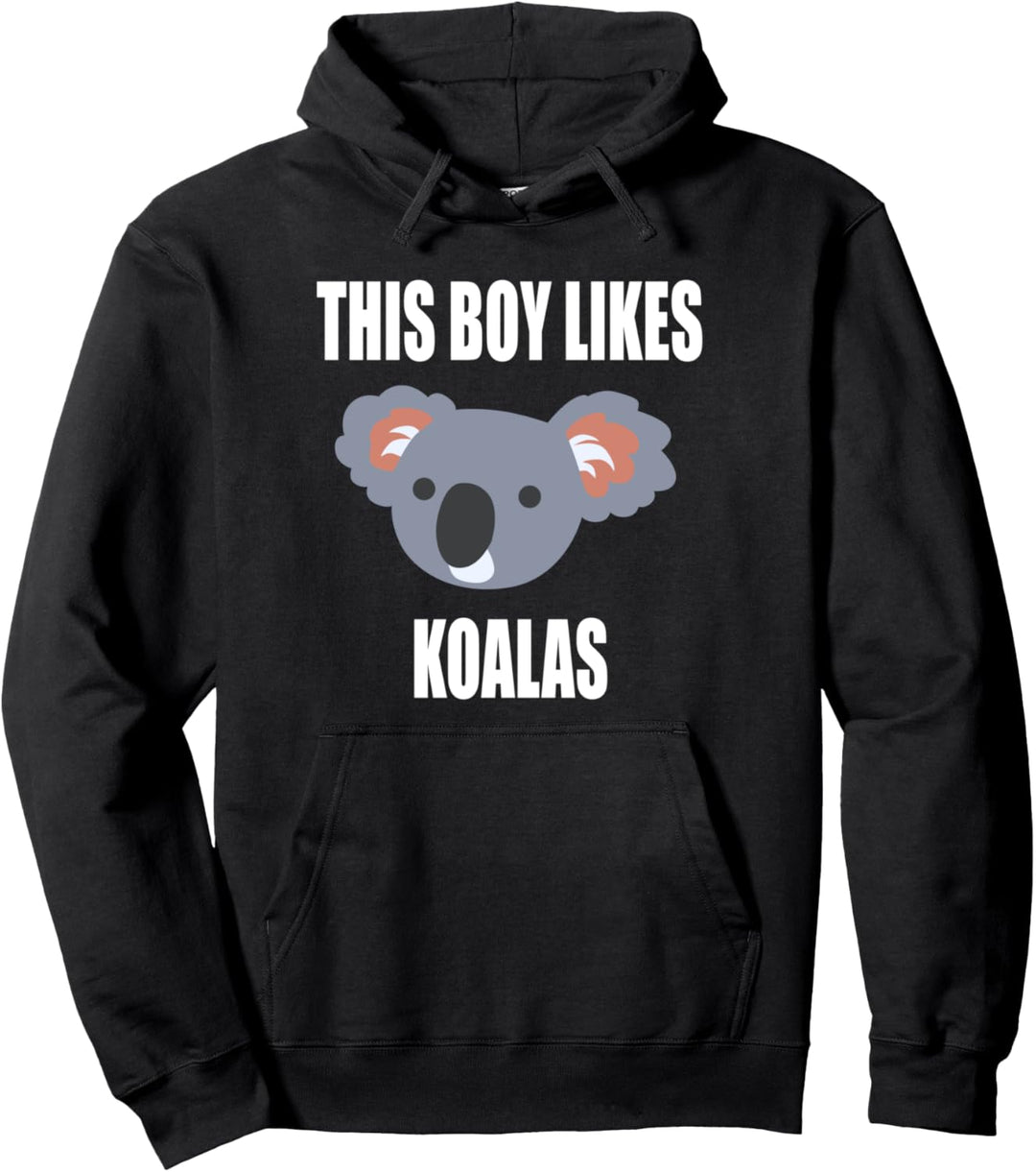Dieser Junge mag Koala-Bären Niedlicher australischer Koala Pullover Hoodie