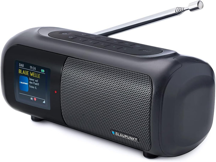 Blaupunkt BTR 100 – Tragbares Bluetooth Radio mit DAB+, UKW & Farbdisplay – Kabelloser Lautsprecher