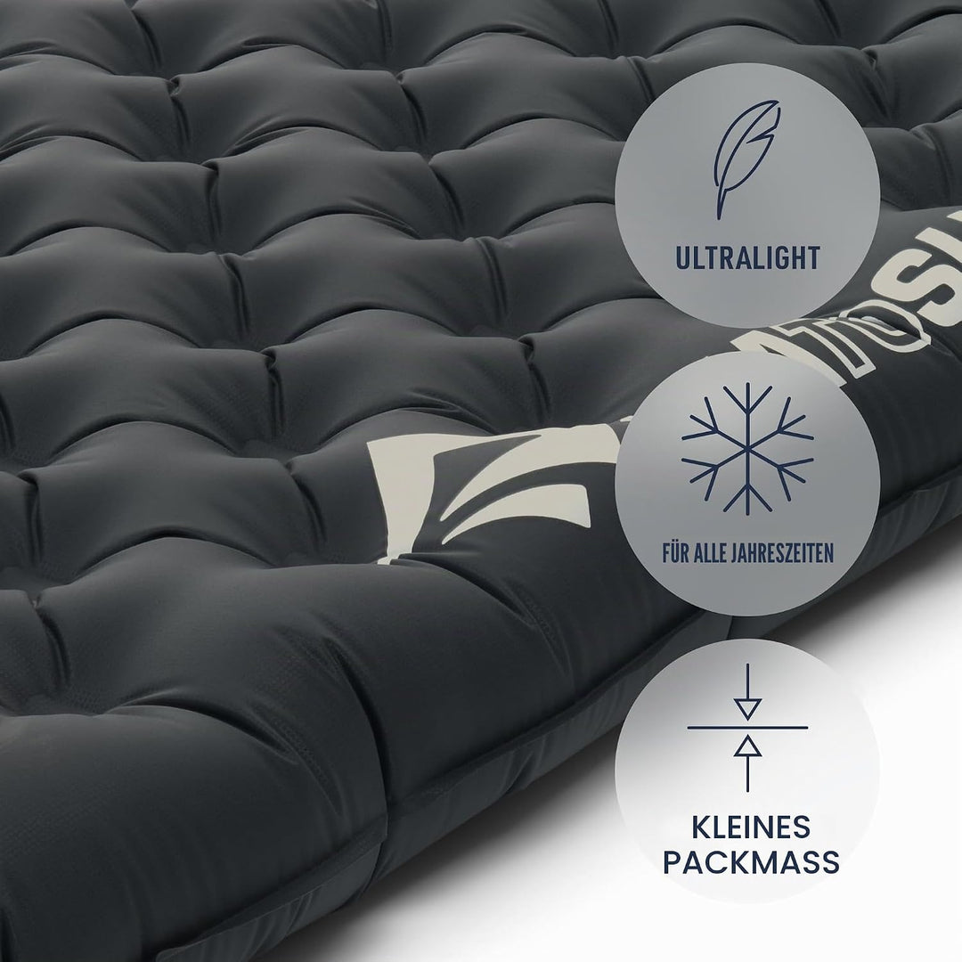 SEA to Summit – Ether Light XR Pro Thermo-Luftmatratze Large – ThermalCore Isolierung – Xpress Venti