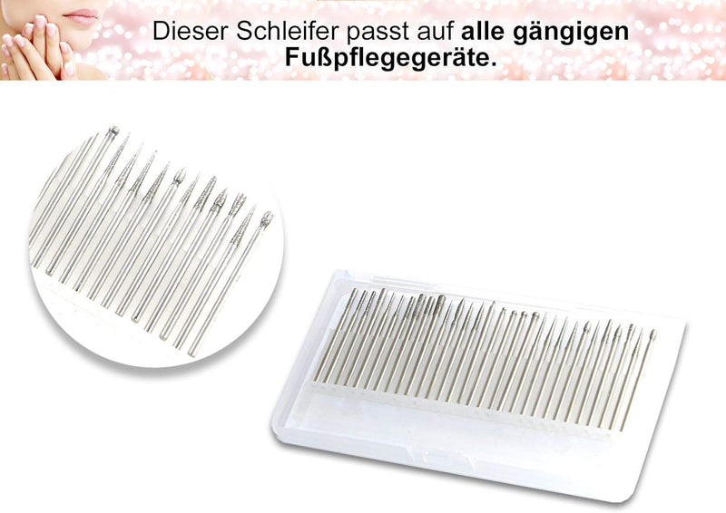 Fräser Set für Fusspflege und Maniküre