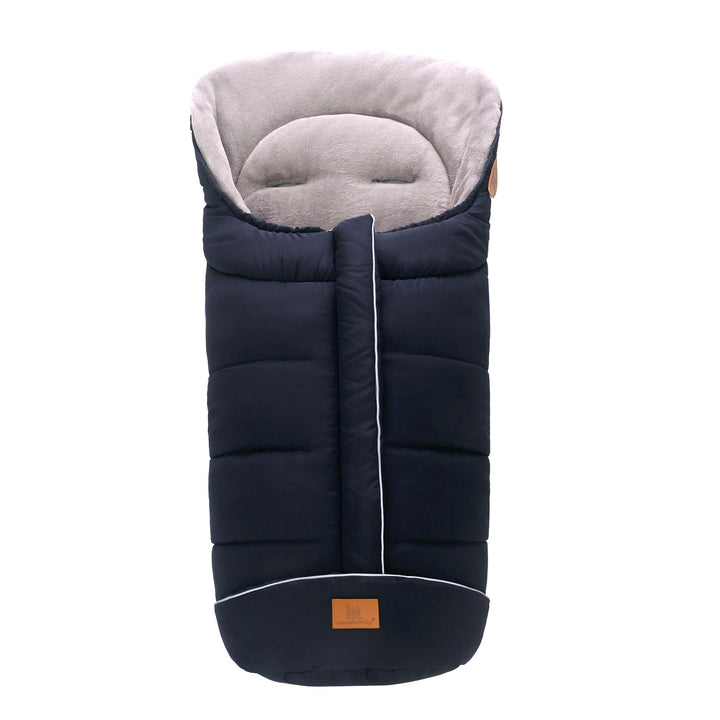 Fusssack Babyschale für Kinderwagen Buggy Universal Winter Baby Blau 102X54CM, Blau 102X54CM