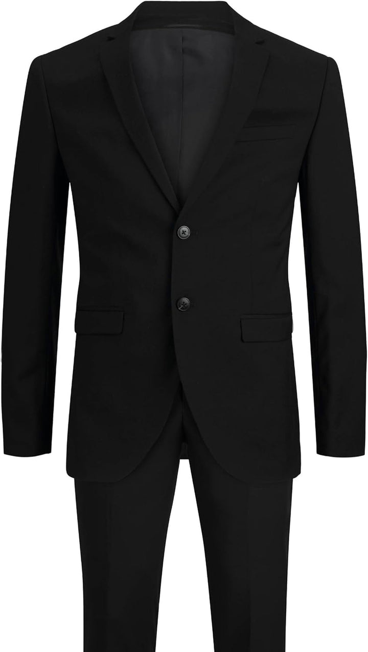 JACK & JONES Herren Jprfranco Suit Noos Business Anzug Hosen Set, Schwarz, 52 EU
