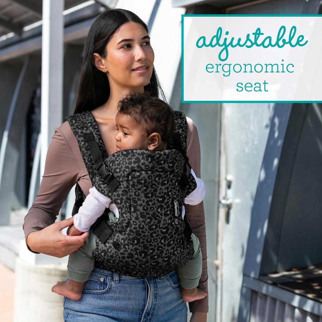 Infantino Flip Advanced 4-in-1 Babytrage, Ergonomisch, Umwandelbar, mit Blickrichtung Nach Innen und