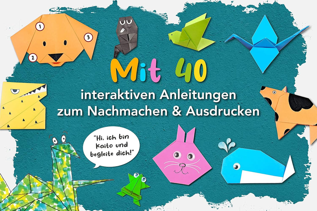 Zauberhaftes Origami für Kinder ab 8: Mit leichten Schritt-für-Schritt Anleitungen erste Origamis se