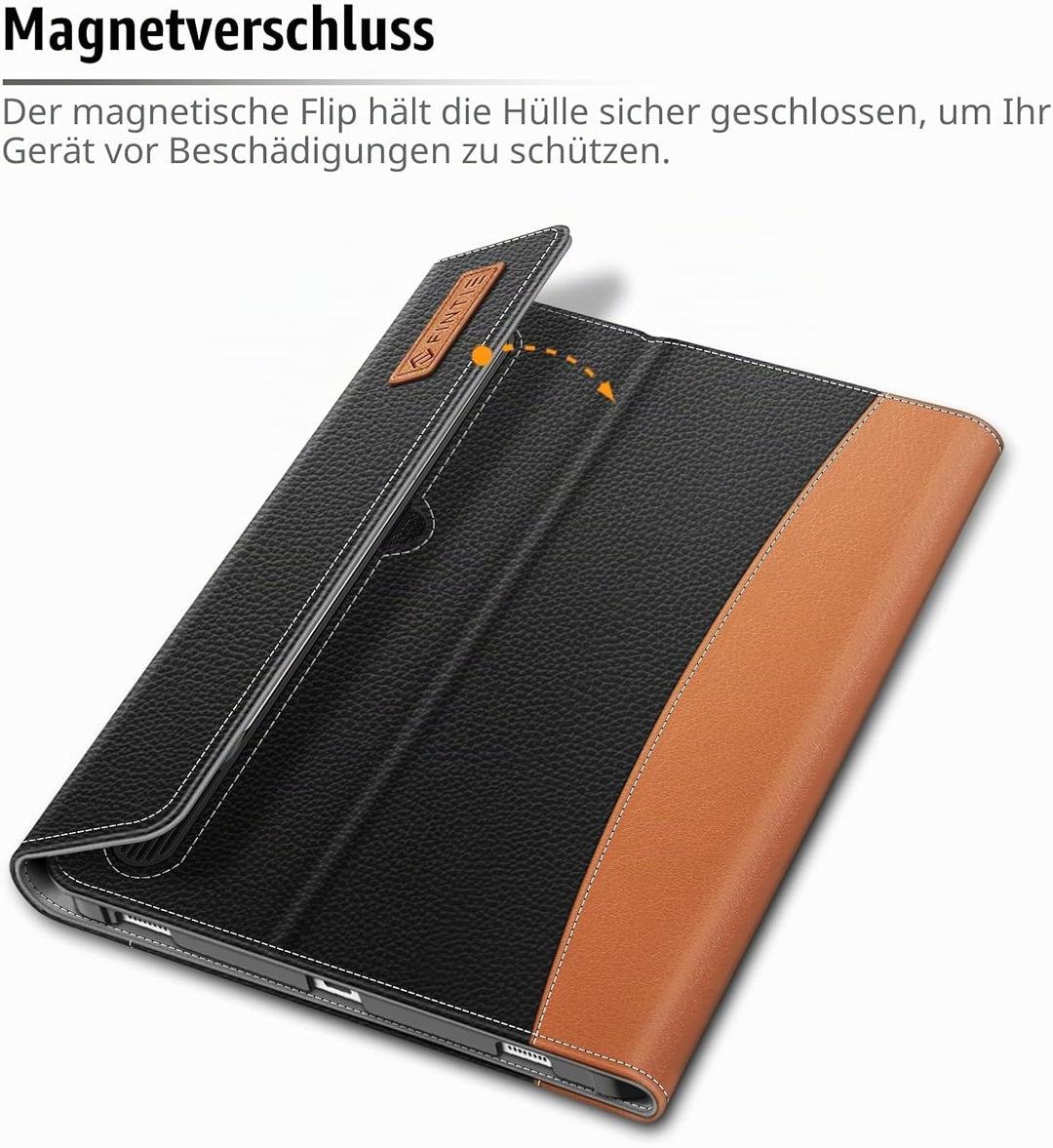 Fintie Hülle für Samsung Galaxy Tab S8 Plus 2022/S7 FE 2021/S7 Plus 2020 12.4 Zoll, Multi-Winkel Bet