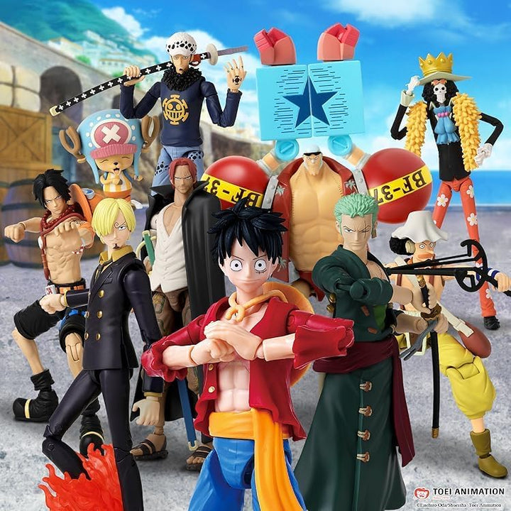 BANDAI – Anime Heroes - One Piece - Anime Heroes Figur 17 cm - Brook - 37006, Brook