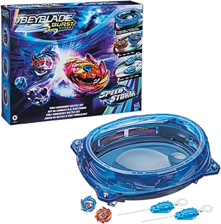 Beyblade Burst QuadDrive Cosmic Vector Battle Set − Beystadium-Arena, 2 Kreisel und 2 Starter, für K