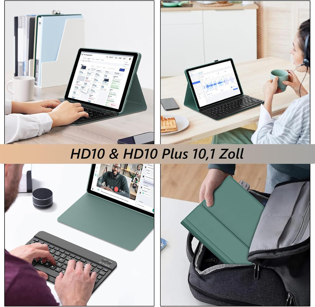 Tastatur für Fire HD 10 2023 13th /HD 10 Plus 10.1&