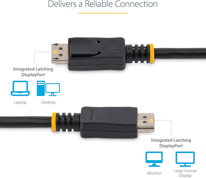 StarTech.com 2m DisplayPort 1.2 Kabel - 4K x 2K Ultra HD VESA zertifiziertes DisplayPort Kabel - DP