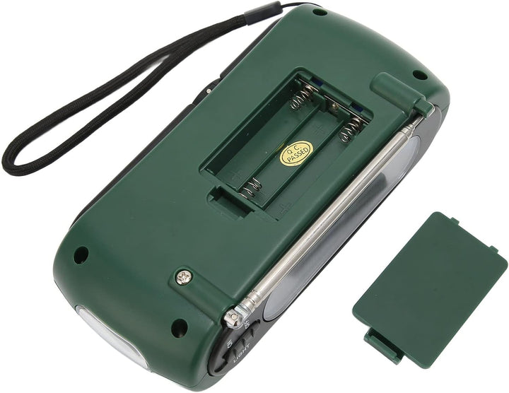 Bewinner Outdoor AM//SW Handkurbel Solar Radio, Stromausfall liefert LED-Taschenlampe, tragbare Powe