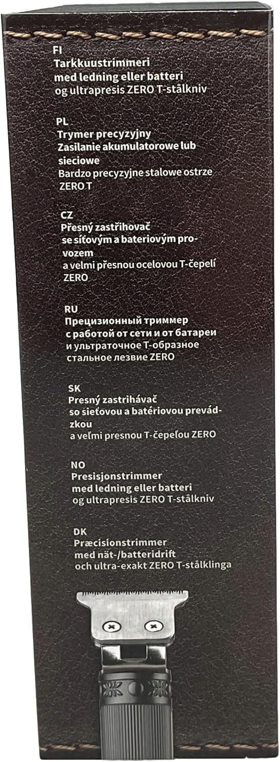 Efalock Profi-Haartrimmer Bad Butch Präzisions-Trimmer mit Netz-Akku-Betrieb