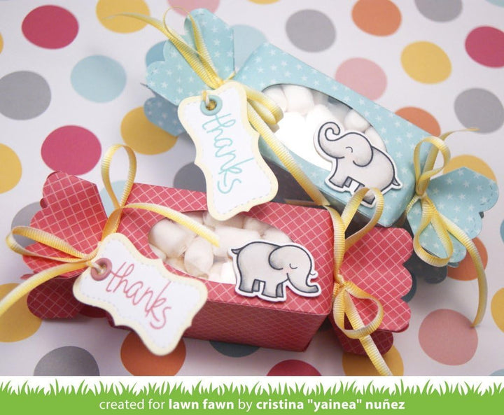 Lawn Fawn Lawn Cuts Custom Craft Die LF857 Candy Box by Lawn Fawn