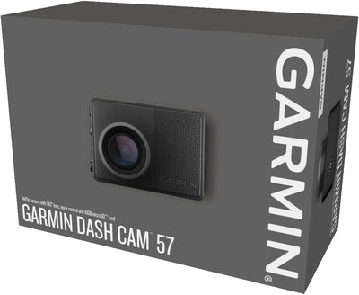 Garmin Dash Cam 57 – kompakte Dashcam mit automatischer Unfallerkennung, 2“ (5,1 cm) Farbdisplay, we