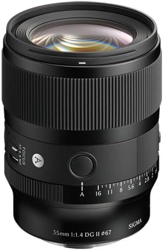 Sigma Objektiv 35mm f/1,4 DG II Art Kompatibel mit Sony FE