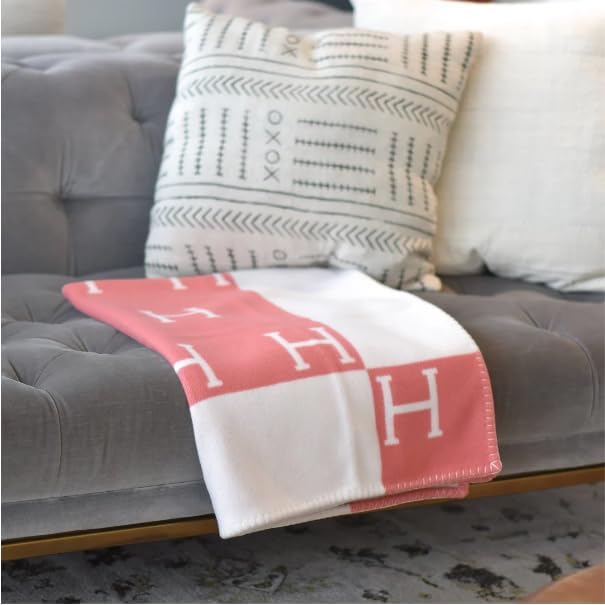 Luxusdecke aus Kaschmir & Wolle – Perfekte Kuscheldecke für Sofa & Sessel, Stilvoll und Wärmend, Ide