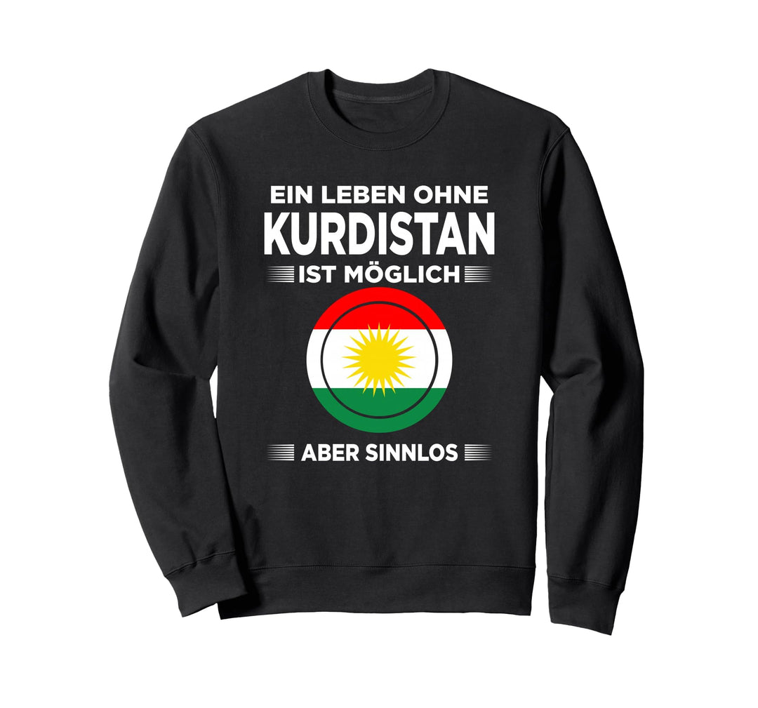 Kurden Kurde Kurdin Kurdische Flagge Kurdistan Sweatshirt