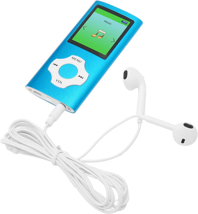 MP3-Player mit 1,8-Zoll-LCD-Bildschirm, Tragbarer Musik-MP3-Player, Unterstützt, UKW-Radio, E-Book,