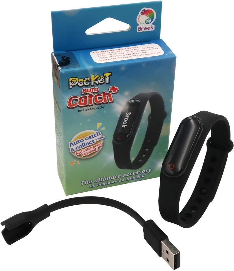 Mcbazel Brook Pocket Auto Catch Plus Wristband Update Version Auto Fang Pokemon/Auto Spin Pokestop/A