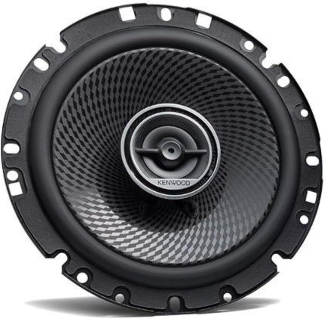 Kenwood KFC-PS1796 2-Wege-Koaxial-Lautsprecher, 17 cm, Auto-Lautsprecher mit Surround-Sound, Woofer