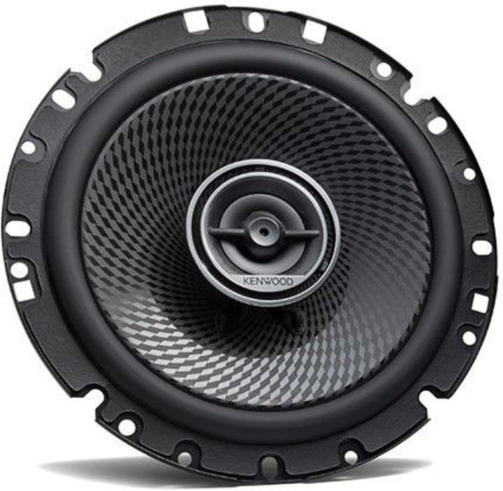 Kenwood KFC-PS1796 2-Wege-Koaxial-Lautsprecher, 17 cm, Auto-Lautsprecher mit Surround-Sound, Woofer
