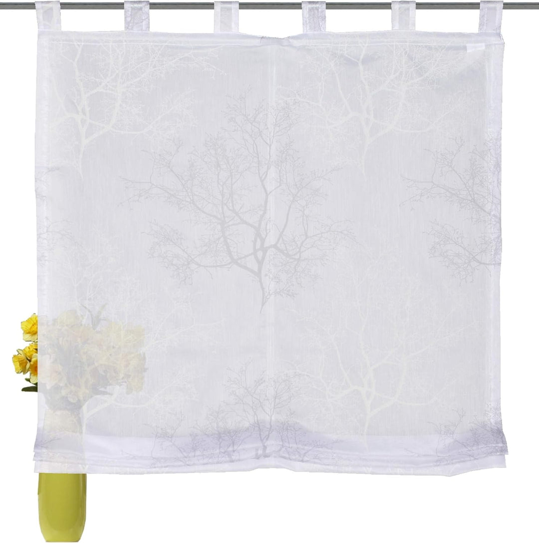 Home Fashion Schlaufenrollo, Grau