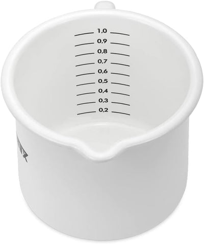 Petromax Emaille Milchtopf (1 Liter, weiss) Weiss 1 Liter, Weiss 1 Liter