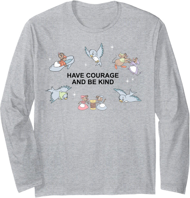 Disney Cinderella Animals Courage And Kindness C1 Langarmshirt