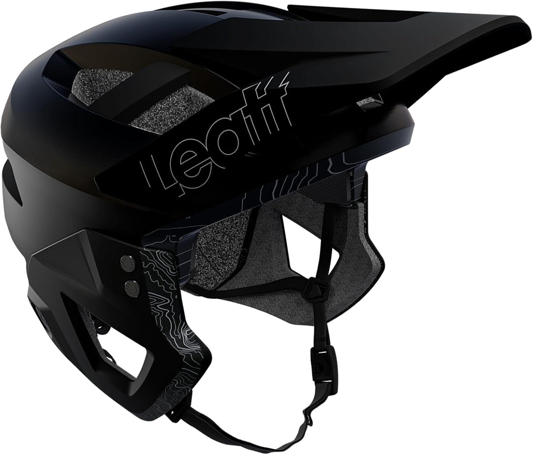 Leatt Unisex-Adult MTB Enduro 2.0 V23 Helmet M Stealth, M Stealth