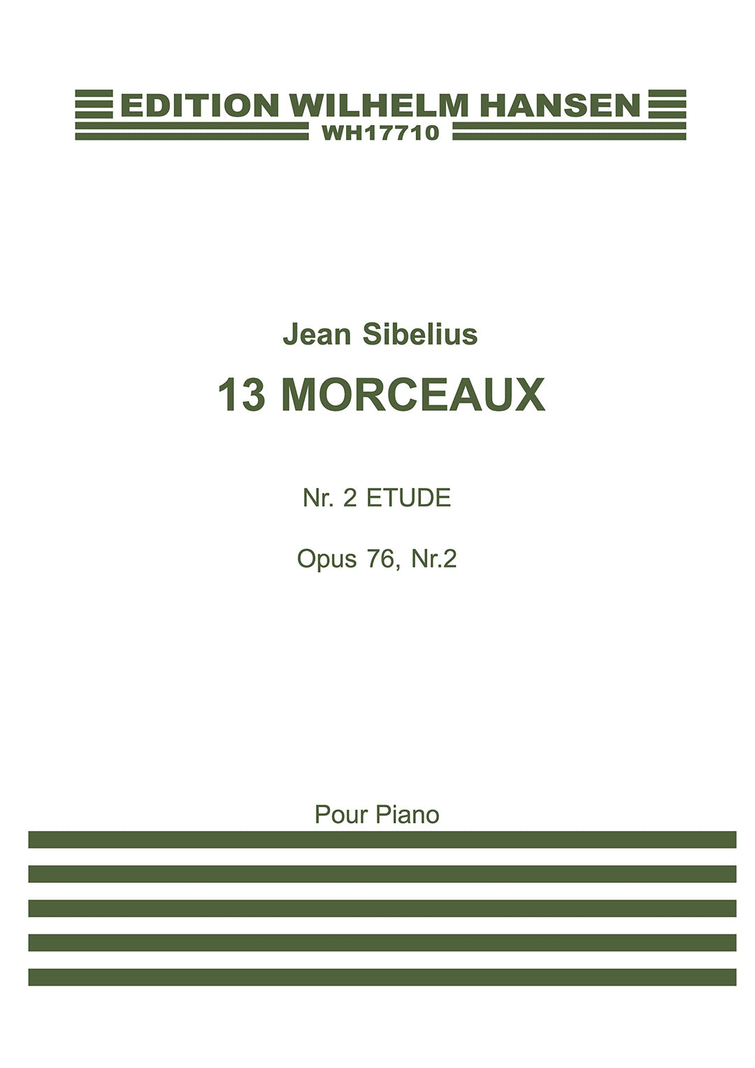 Etude op.76,2 : pour piano