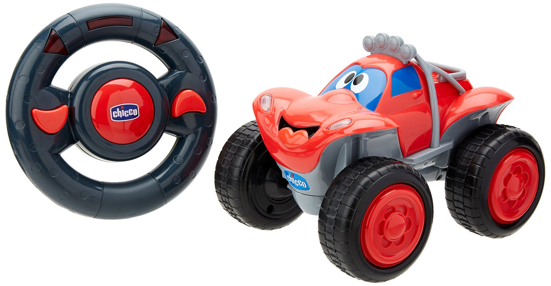 Chicco Billy Bigwheels Ferngesteuertes Auto für Kinder, RC Auto mit Intuitiver Funkfernsteuerung Len