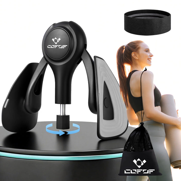 Oberschenkeltrainer, 15-70 lbs Beckenbodentrainer für Frau, Multifunktionaler Gesässtrainer, Po Trai