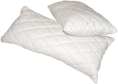 Softsan Mikrofaser Kissen Bio Hygienic 40x80 cm allergikergeeignet Kopfkissen mit Bio Baumwoll-Bezug