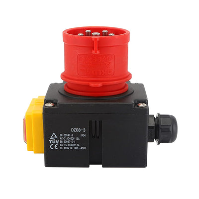Schalter-Stecker Kombination 400v, Kompatibel Orginal KEDU KOA7 Geräteschalter Maschinenschalter, Ko
