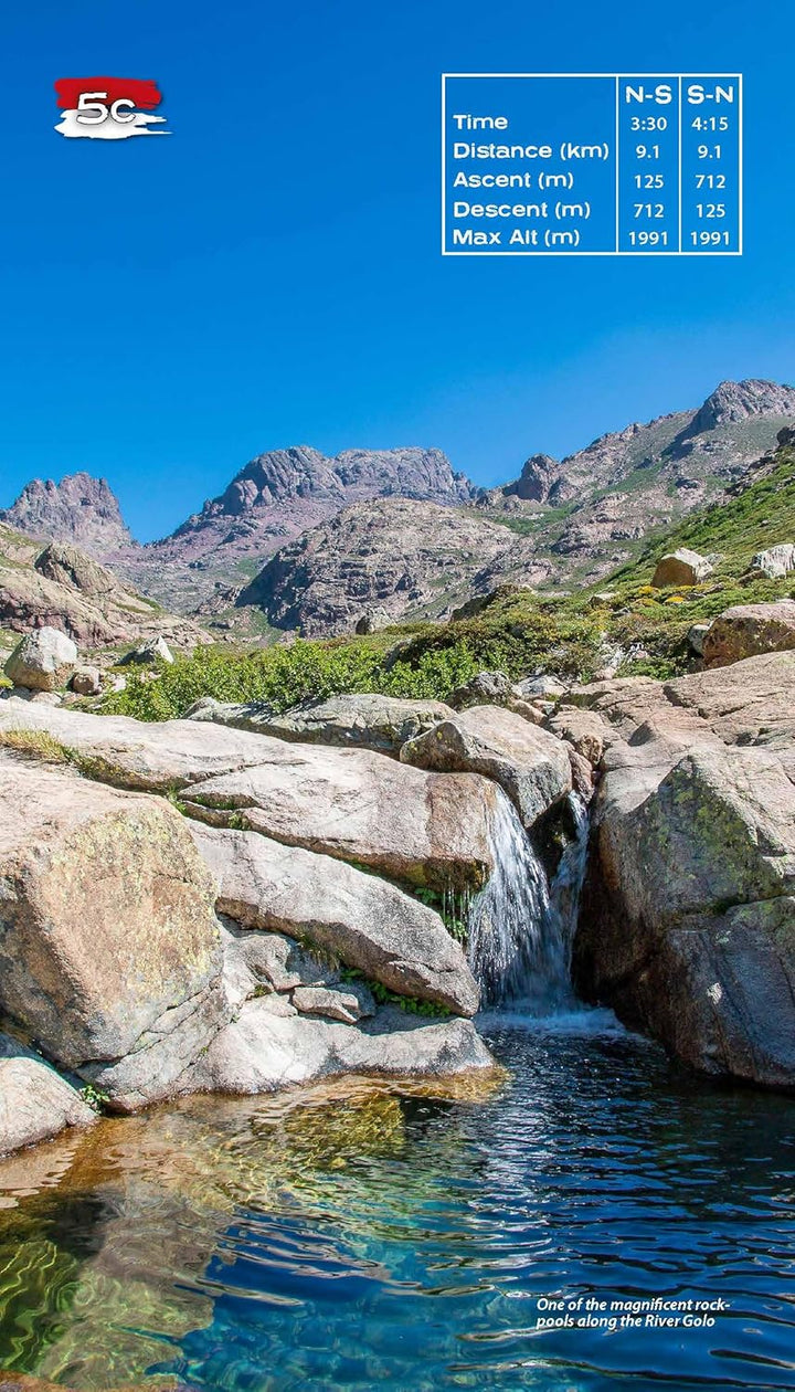 Trekking the Corsica Gr20: Two-way Trekking Guide: Real Ign Maps 1:25,000 (The Great Treks of the Wo