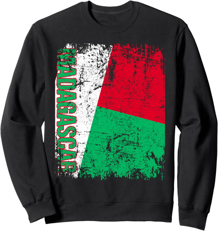 MADAGASKAR Flagge | Damen Herren Kinder MADAGASKAR Sweatshirt
