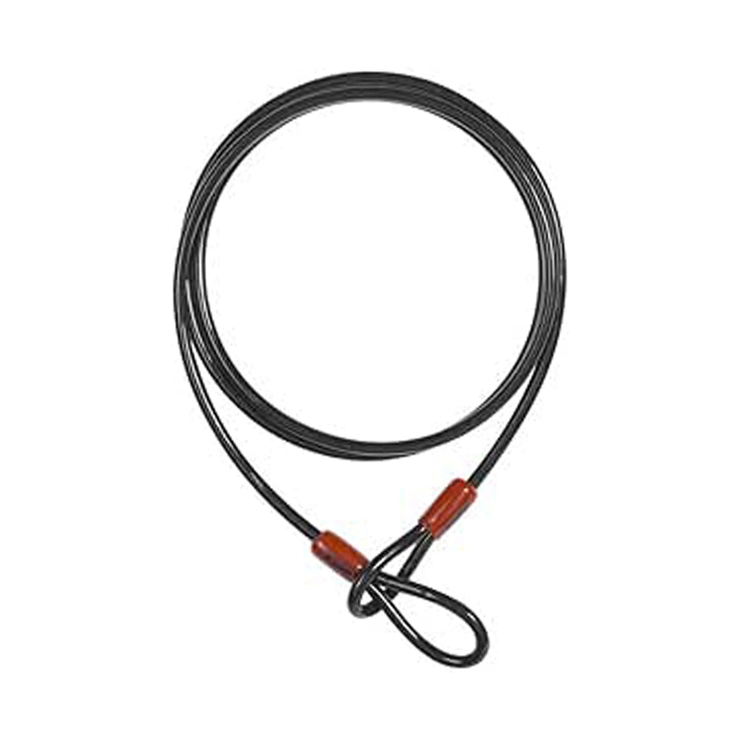 ABUS Schlaufenkabel Cobra 10 - Stahlseil mit Kunststoff ummantelt - Sicherung für Fahrrad- und Motor