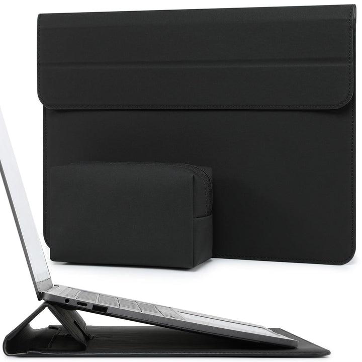 HYZUO 13,3-14 Zoll Laptop Hülle Tasche mit Standfunktion für MacBook Pro 14 M5/M4/M3/M2/M1 2026-2021