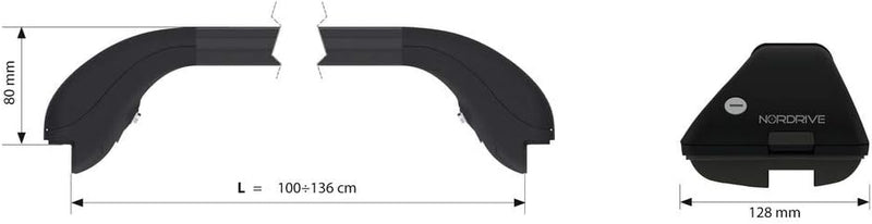 LAMPA n15065 Leser Nowa für Autos mit Railing Decoder, 120 cm, 120 cm