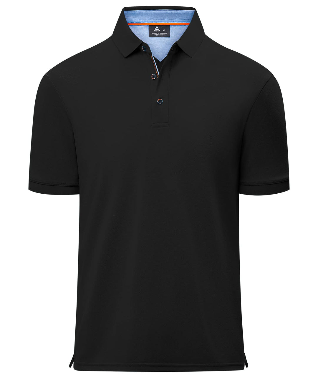 geeksport Herren Poloshirt Kurzarm Tennis Regular Fit Shirt Sport Schnelltrocknend Atmungsaktiv Polo
